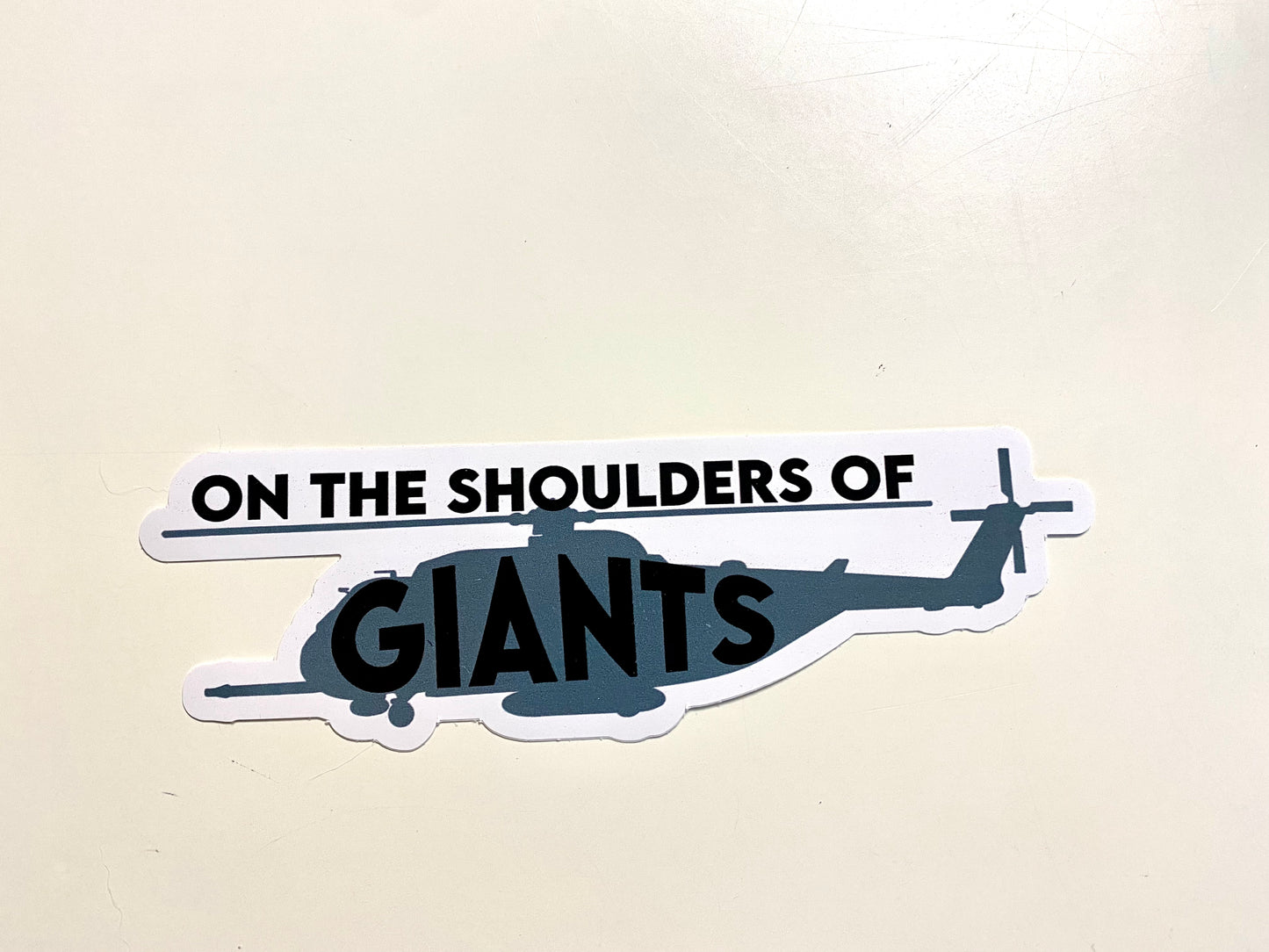 Shoulders of Giants Sticker